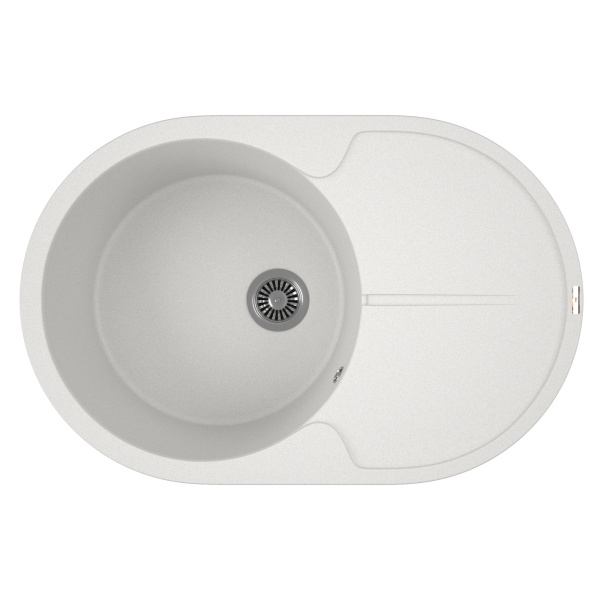 Мойка для кухни врезная кварцевая в комплекте с сифоном BAU Dream Jasmine 78х51, жасмин