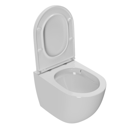 Комплект BAU 6 в 1: усиленная инсталляция BAU IDEAL, унитаз подвесной безободковый вихревой Bau Dream Hurricane3, сиденье микролифт, клавиша BAU Light антивандальная, нерж сталь брашированная