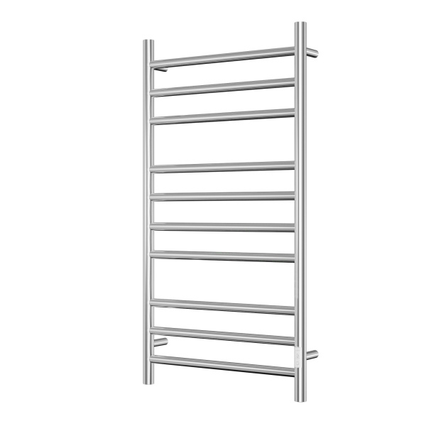 Полотенцесушитель электрический BAU Stil 50х100, 10 планок, универсальный, нерж. сталь полированная