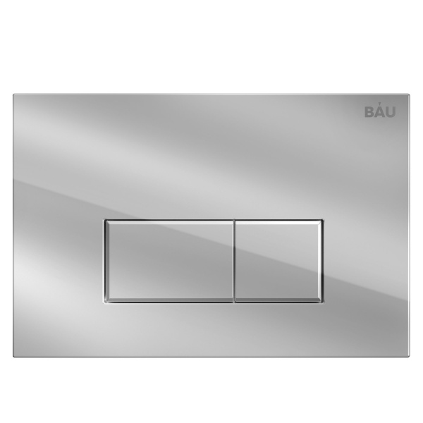 Комплект BAU 6 в 1: инсталляция BAU PRO, унитаз подвесной безободковый Bau Spectrum PRO, сиденье быстросъемное микролифт, клавиша BAU Hotel, хром