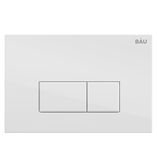 Комплект BAU 6 в 1: инсталляция BAU PRO, унитаз подвесной безободковый Bau Spectrum PRO, сиденье быстросъемное микролифт, клавиша BAU Hotel, белый глянец