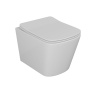 Комплект BAU 6 в 1: инсталляция BAU PRO, Унитаз подвесной безободковый Bau Stil 49x35, сиденье дюропласт микролифт, клавиша BAU Dream, черная матовая