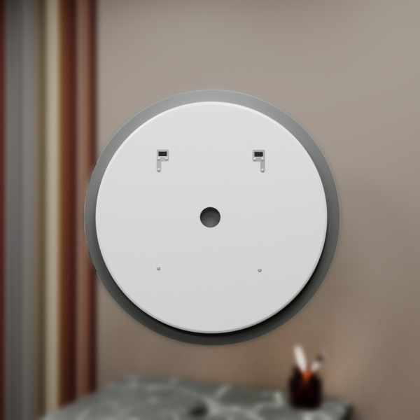 Зеркало Bau Spectrum D55, круглое, LED, сенсор на взмах, ореольная подсветка