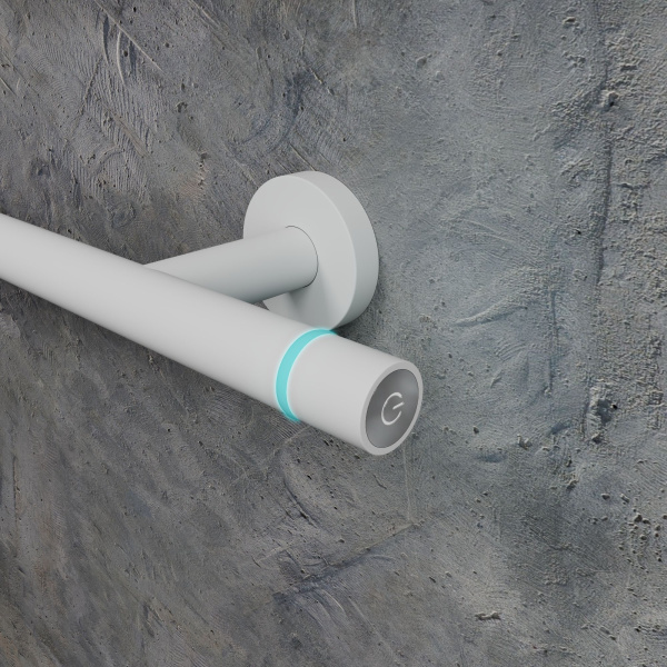 Полотенцесушитель электрический BAU E White 41х53, белый матовый