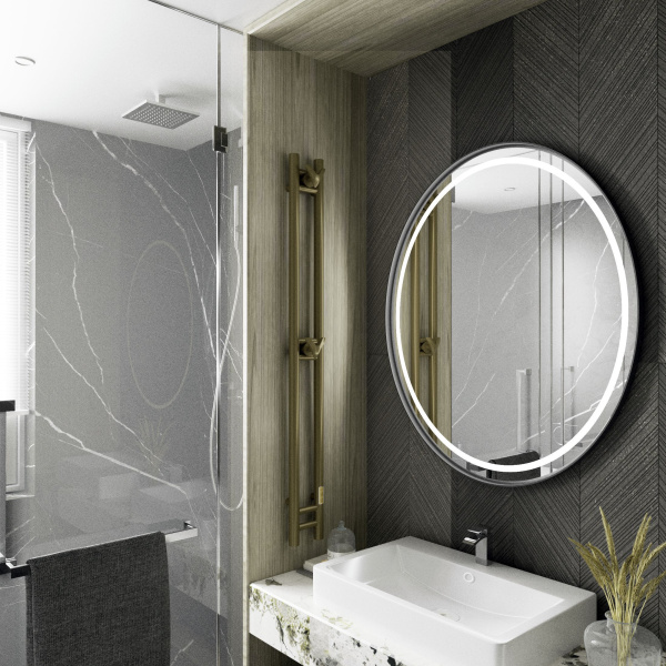 Полотенцесушитель дизайнерский электрический, BAU Stella 10х120, 2 коллектора, 2 крючка, антикварная бронза