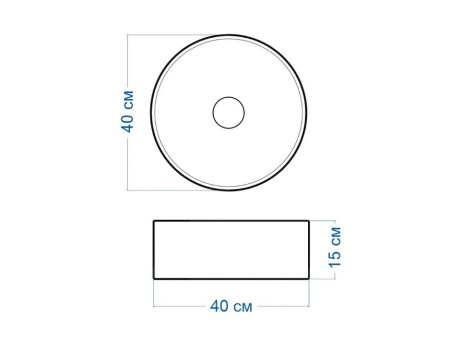 Комплект для ванной, 3 предмета (Тумба Bau Dream Blackwood 80, раковина BAU Dream круглая D41, смеситель для раковины Potato Hotel, хром)