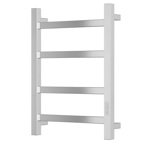 Полотенцесушитель электрический профильный BAU Hotel 40х60, 4 планки , универсальный, нерж. сталь полированная