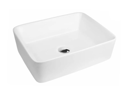 Комплект для ванной, 4 предмета (Тумба Bau Dream Blackwood 60, раковина BAU Hotel 48х37, смеситель для раковины Potato Hotel, выпуск клик клак, хром)