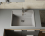Мойка для кухни BAU Stil Pro 57х50, без выпуска, серый камень