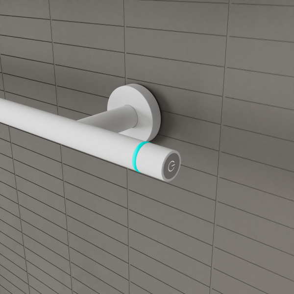 Полотенцесушитель электрический BAU M White 41,5х61,5, белый матовый