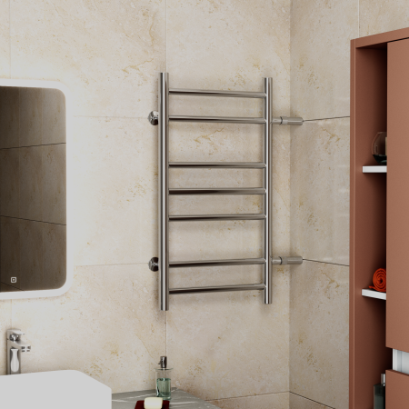 Полотенцесушитель водяной Маргроид BAU В10 40х80, П7 (2+3+2) боковое подключение 50