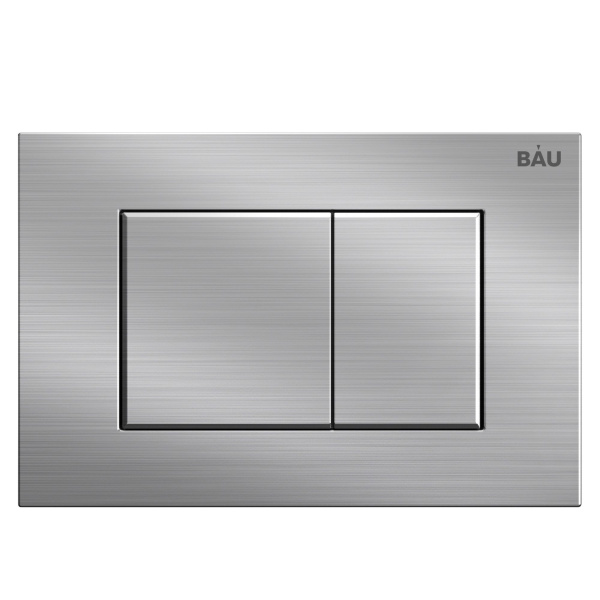 Комплект BAU 6 в 1: инсталляция BAU PRO, унитаз подвесной безободковый Bau Spectrum PRO, сиденье быстросъемное микролифт, клавиша BAU Stil антивандальная, нержавеющая сталь