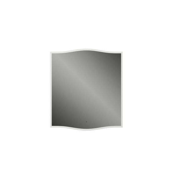 Зеркало Plaza Limited Edition 650х745, сенсор на взмах, c LED подсветкой, защитный корпус с высокой светопроницаемостью, теплый свет