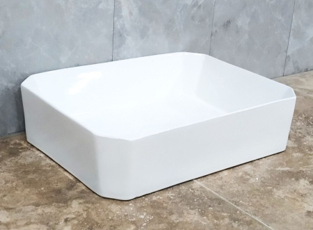 Комплект для ванной, 3 предмета (Тумба подвесная Bau Blackwood 60 графит + Раковина BAU Hotel 51х37, Смеситель высокий Hotel Still, нерж. сталь)