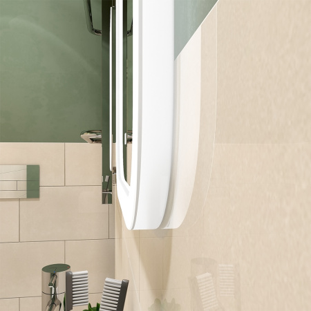 Зеркало Bau Stil 40х70, LeD подсветка, сенсор, антипар, пластиковый защитный корпус
