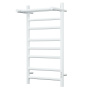 Полотенцесушитель электрический с полкой BAU Stil Shelf 40х80, 7 планок, универсальный, белый полуматовый