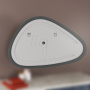 Зеркало с LED подсветкой для ванной Bau Versal, 100х70, сенсор на взмах, пластиковый защитный корпус