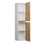 Пенал подвесной Bau Dream Blackwood 35*150, 2 дверцы, универсальный