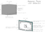 Зеркало Bau Plaza Limited Edition 1050х745, сенсор на взмах, c LED подсветкой, защитный корпус с высокой светопроницаемостью, теплый свет