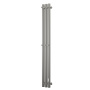 Полотенцесушитель Inaro Р150*6*12 профильный BAU (21,3 ", СНШ, 2 секции по 3 вставки, Под скрытый монтаж. С таймером, 6 крючков, 3 сверху, 3 в середине.) универсальный