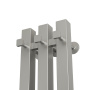 Полотенцесушитель Inaro Р150*6*12 профильный BAU (21,3 ", СНШ, 2 секции по 3 вставки, Под скрытый монтаж. С таймером, 6 крючков, 3 сверху, 3 в середине.) универсальный