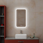 Зеркало Bau Stil 40х70, LeD подсветка, сенсор, антипар, пластиковый защитный корпус
