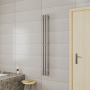 Полотенцесушитель Inaro Р150*6*12 профильный BAU (21,3 ", СНШ, 2 секции по 3 вставки, Под скрытый монтаж. С таймером, 6 крючков, 3 сверху, 3 в середине.) универсальный